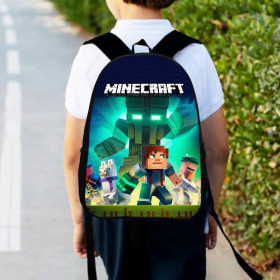 Рюкзаки, сумки Рюкзаки, сумки ^/--/^ Рюкзак детский майнкрафт &amp;quot;Minecraft&amp;quot; 34 /--/ х /--/ 27 /--/ см,городской ранец для мальчика с принтом (00313 ^_^^^ Рюкзак дитячий майнкрафт &amp;quot;Minecraft &amp;quot; 34 /--/ х /--/ 27 /--/ см,міський ранець для хлопчика з принтом (0322) - фото фото фото