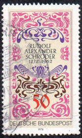 Інші країни Другие страны ^/--/^ ФРН 1978 - 100 років від дня народження Рудольфа Александра Шредера  (Гб) ^_^^^ ФРГ 1978 - 100 лет со дня рождения Рудольфа Александра Шредера (Гб) - фото фото фото