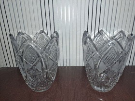 Статуетки, Скульптури, Фігурки, Фарфор Статуэтки, Скульптуры, Фигурки, Фарфор ^/--/^ Ваза хрустальная тюльпан 2 /--/ шт СССР ^_^^^ Ваза кришталева тюльпан 2 /--/ шт СРСР - фото фото фото