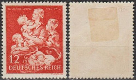 Третій Рейх (-) Третий Рейх (-) ^/--/^ 1943 - Рейх - Допомога матері Mi.859  * ^_^^^ 1943 - Рейх - Помощь матери Mi.859 - фото фото фото