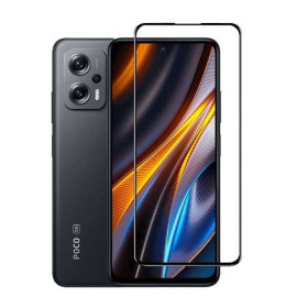 Чохли, бампера Чехлы, бампера ^/--/^ Захисне скло LUX для Xiaomi Poco X /--/ 4 GT Full Сover чорний 0,3 мм в упаковці ^_^^^ Защитное стекло LUX для Xiaomi Poco X /--/ 4 GT Full Сover черный 0,3 мм в упаковке - фото фото фото