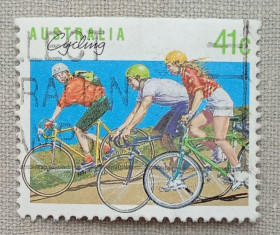 Спорт Спорт ^/--/^ Австралия 1989 г - велоспорт, гаш ^_^^^ Австралія 1989 — велоспорт, гаш - фото фото фото