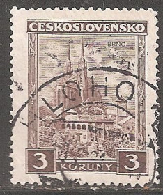 Чехословаччина Чехословакия ^/--/^ Чехословакия 1929 Sc.165 гаш. ^_^^^ Чехословаччина 1929 Sc.165 гаш. - фото фото фото