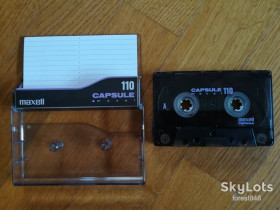Касети Кассеты ^/--/^ Аудіокасета б/в Maxell Capsule Metal 110 ^_^^^ Аудиокасета б/у Maxell Capsule Metal 110 - фото фото фото