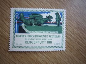 Австрія Австрия ^/--/^ ВИНЬЕТКА. АВСТРИЯ.  КЛАГЕНФУРТ 1911 Г.  СПОРТИВНАЯ ВЫСТАВКА ^_^^^ Віньєтка. Австрія. КЛАГЕНФУРТ 1911 Г. СПОРТИВНА ВИСТАВКА - фото фото фото