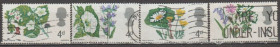 Великобританія Великобритания ^/--/^ Великобритания Великобританія 1967 флора цветы ^_^^^ Великобритания 1967 флора цветы - фото фото фото