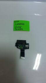 Інші комплектуючі Другие комплектующие ^/--/^ Lenovo G /--/ 575 20081 платка с разъёмом и шлейфом ^_^^^ Lenovo G /--/ 575 20081 хустка з роз'ємом і шлейфом - фото фото фото