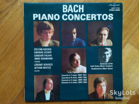 Платівки Пластинки ^/--/^ Bach-Piano concertos 1  (лам. конв.)-NM, Венгрия ^_^^^ Bach-Piano concertos 1 (лам. конв.)-NM, Угорщина - фото фото фото