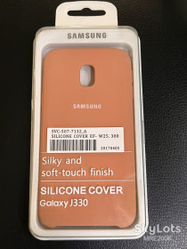 Чохли, бампера Чехлы, бампера ^/--/^ Чохол Silicone Case для Samsung Galaxy J /--/ 3 2017 J /--/ 330 peach ^_^^^ Чехол Silicone Case для Samsung Galaxy J /--/ 3 2017 J /--/ 330 peach - фото фото фото