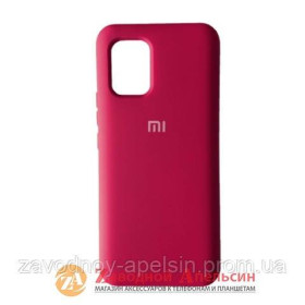 Чохли, бампера Чехлы, бампера ^/--/^ Xiaomi Mi 10 lite чехол микрофибра Silicone Cover алый ^_^^^ Xiaomi Mi 10 lite чохол мікрофібра Silicone Cover - фото фото фото