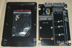 Твердотільні SSD-накопичувачі Твердотельные SSD-накопители ^/--/^ Адаптер конвертер M.2 + Msata SSD To SATA 3.0 2.5&amp;quot; для ПК, ноутбука З КОРПУСОМ ^_^^^ Адаптер конвертер M.2 + Msata SSD To SATA 3.0 2.5&amp;quot; для ПК, ноутбука с КОРПУСОМ - фото фото фото