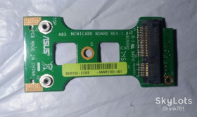 Інші комплектуючі Другие комплектующие ^/--/^ Переходник  A /--/ 8 /--/ S Minicard Board для MiniPCIExp ноутбука Asus F /--/ 8 A /--/ 8 X /--/ 80 Z /--/ 99 и других моделей ^_^^^ Перехідник A /--/ 8 /--/ S Minicard Board для MiniPCIExp ноутбука Asus F /--/ 8 A /--/ 8 X /--/ 80 Z /--/ 99 та інших моделей - фото фото фото