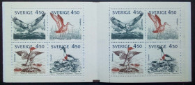 Фауна Фауна ^/--/^ Швеция 1992 Птицы, фауна, буклет, MNH  (КЦ=12 евро) ^_^^^ Швеція 1992 Птахи, фауна, буклет, MNH (КЦ = 12 євро) - фото фото фото