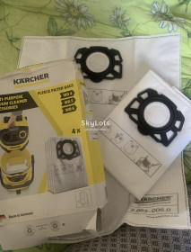 Інше Другое ^/--/^ Мега лот 10 штук Karcher фільтр-мішки Флісові фільтр-мішки для WD 4 ^_^^^ Мега лот 10 штук Karcher фильтр-мешки Флисовые фильтр-мешки для WD 4 - фото фото фото