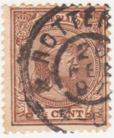 Інші країни Другие страны ^/--/^ Голландия 1891 г. №  36 гашеная ^_^^^ Голландія 1891 р. No 36 гашена - фото фото фото