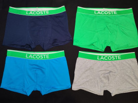 Нижня білизна, плавки Нижнее белье, плавки ^/--/^ Чоловічі боксерки Lacoste Чоловічий набір трусів 4 шт. ^_^^^ Мужские боксерки Lacoste Мужской набор трусов 4 шт. - фото фото фото