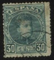 Іспанія Испания ^/--/^ Испания 1901 г. № 210 гашеная ^_^^^ Іспанія 1901 р. No 210 гашена - фото фото фото