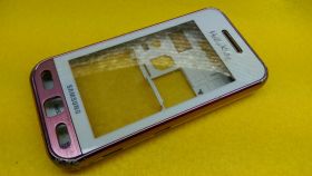 Корпуса на Samsung Корпуса на Samsung ^/--/^ Корпус каркас сенсор для Samsung S /--/ 5230 білий ^_^^^ Корпус каркас сенсор для Samsung S /--/ 5230 белый - фото фото фото