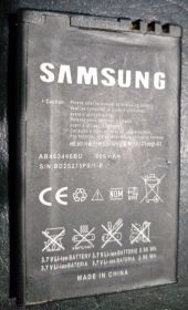 Акумулятори Аккумуляторы ^/--/^ Аккумуляторная батарея Samsung AB /--/ 463446 /--/ BU ^_^^^ Акумуляторна батарея Samsung AB /--/ 463446 /--/ BU - фото фото фото