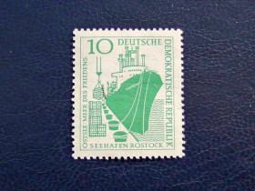 НДР, ФРН ГДР, ФРГ ^/--/^ Поштова марка Німеччина НДР &amp;quot; Флот Кораблі &amp;quot; 1958 рік ** ^_^^^ Почтовая марка Германия ГДР &amp;quot; Флот Корабли &amp;quot; 1958 год ** - фото фото фото