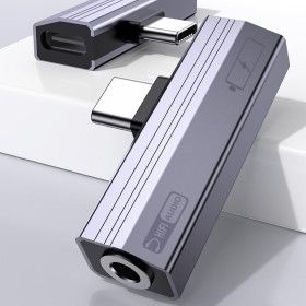 Інше Другое ^/--/^ Лот № 15520 Аудіоадаптер для навушників USB C на 3,5 мм ^_^^^ Лот No 15520 Аудиоадаптер для наушников USB C на 3,5 мм - фото фото фото