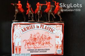 Фігурки, солдатики Фигурки, солдатики ^/--/^ Британская кавалерия Armies in Plastic   (Американская революция, войны с индейцами ) 54-60 /--/ мм ^_^^^ Американська революція, війни з індіанцями 54-60 мм - фото фото фото