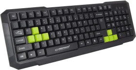Клавіатури Клавиатуры ^/--/^ Проводная клавиатура Esperanza EGK /--/ 102 Green  USB ^_^^^ Провідна клавіатура Esperanza EGK /--/ 102 Green USB - фото фото фото
