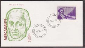 Європа Европа ^/--/^ Италия 1970 КОМПОЗИТОР САВЕРИО МЕРКАДАНТЕ ЗНАМЕНИТОСТЬ МУЗЫКА ТВОРЧЕСТВО ИСКУССТВО КПД Mi.1330 ^_^^^ Італія 1970 КОМПОЗИТОР САВЕРІО МЕРКАДАНТЕ ЗНАМЕНІТНІСТЬ МУЗИКА ТВОРЧІСТЬ МИСТЕЦТВО КПД Mi.1330 - фото фото фото