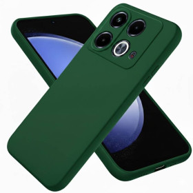 Чохли, бампера Чехлы, бампера ^/--/^ Чохол Fiji Full Soft Premium для Infinix Note 40 (X /--/ 6853) протиударний бампер з мікрофіброю Dark Gree ^_^^^ Чехол Fiji Full Soft Premium для Infinix Note 40 (X /--/ 6853) противоударный бампер с микрофиброй Dark Gree - фото фото фото