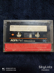 Касети Кассеты ^/--/^ Б/У Аудио кассета AGFA FeI 90 ^_^^^ Аудіо касету AGFA FeI 90 - фото фото фото