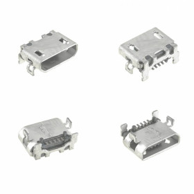 Інші комплектуючі Другие комплектующие ^/--/^ Разъем microUSB MUJ /--/ 114 для планшета, телефона ^_^^^ Роз'єм microUSB MUJ /--/ 114 для планшета, телефону - фото фото фото