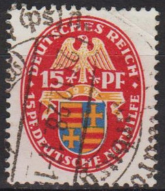 Веймарська республіка Веймарская республика ^/--/^ 1928 - Німеччина - Допомога - Герби - Олденбург - 15 Mi.427 _5,0 € ^_^^^ 1928 - Германия - Помощь - Гербы - Олденбург - 15 Mi.427 _5,0 € - фото фото фото