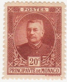 Малі Держави Європи Малые Государства Европы ^/--/^ Монако 1923  г. № 66* ^_^^^ Монако 1923 р. No 66* - фото фото фото