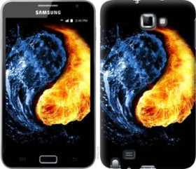 Чохли, бампера Чехлы, бампера ^/--/^ Чехол на Samsung Galaxy Note i /--/ 9220 Инь-Янь 1670 /--/ u-316 - фото фото фото