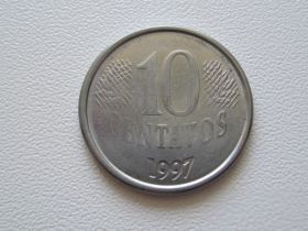 Бразилія Бразилия ^/--/^ Бразилия 10 сентаво 1997 года #9910 ^_^^^ Бразилія 10 сентаво 1997 року #9910 - фото фото фото