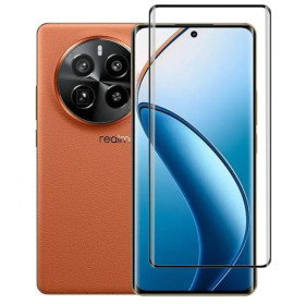 Чохли, бампера Чехлы, бампера ^/--/^ Захисне скло Fiji Premium для Realme GT /--/ 5 Pro закруглені краї та повне проклеювання чорний ^_^^^ Защитное стекло Fiji Premium для Realme GT /--/ 5 Pro закругленные края и полное проклеивание черный - фото фото фото
