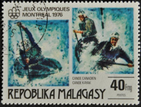 Інше Другое ^/--/^ Мадагаскар Спорт Каноэ ОИ Монреаль 1976 ^_^^^ Мадагаскар Спорт Каное ОІ Монреаль 1976 - фото фото фото
