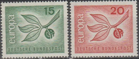 НДР, ФРН ГДР, ФРГ ^/--/^ Германия Німеччина ФРН 1965 Европа СЕРТ серія ^_^^^ Германия ФРГ 1965 Европа Серт серия - фото фото фото