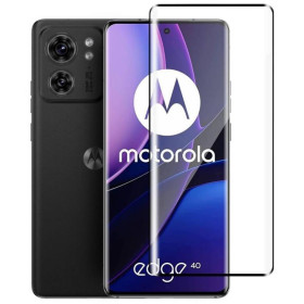 Чохли, бампера Чехлы, бампера ^/--/^ Захисне скло Fiji Premium для Motorola Edge 40 (XT /--/ 2303-2) закруглені краї та повне проклеювання чорн ^_^^^ Защитное стекло Fiji Premium для Motorola Edge 40 (XT /--/ 2303-2) закругленные края и полное проклеивание черн - фото фото фото