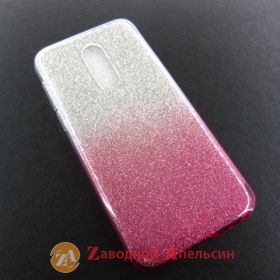 Чохли, бампера Чехлы, бампера ^/--/^ Meizu 16 чехол блестки двухцветный purple ^_^^^ Meizu 16 чохол блискавки двоколірний purple - фото фото фото