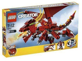 Конструктори Конструкторы ^/--/^ Конструктор LEGO Creator Вогняна легенда (6751) ^_^^^ Конструктор LEGO Creator Огненная легенда (6751) - фото фото фото