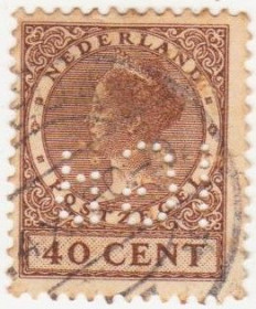 Бенілюкс Бенилюкс ^/--/^ Голландия 1924 г. № 161 гашеная перфин ^_^^^ Голландія 1924 р. No 161 гашена перфін - фото фото фото