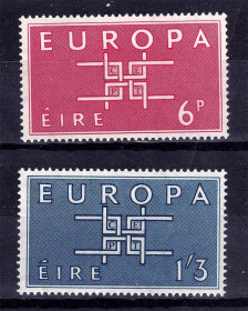 Швейцарія Швейцария ^/--/^ Ирландия  1963 г  MNH -  ЕВПРПА СЕПТ / EUROPA  CEPT - ^_^^^ Ірландія 1963 р MNH - ЄВПРПА СЕПТ / EUROPA CEPT - фото фото фото