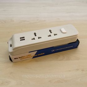Інші аксесуари та комплектуючі Другие аксессуары и комплектующие ^/--/^ Колодка електрична 250 /--/ V 10 /--/ А + 2 USB 5 /--/ V / 1 /--/ A з вимикачем ^_^^^ Колодка электрическая 250 /--/ V 10 /--/ А + 2 USB 5 /--/ V / 1 /--/ A с выключателем - фото фото фото