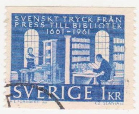 Скандинавія Скандинавия ^/--/^ Швеция 1961 г. № 479 гашеная ^_^^^ Швеція 1961 р. No 479 гашена - фото фото фото