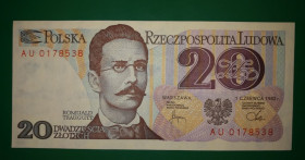 Польща Польша ^/--/^ Польща ПНР 20 злотих 1982 ^_^^^ Польша ПНР 20 злотых 1982 - фото фото фото