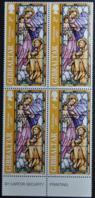 Інше Другое ^/--/^ Гибралтар Витражи Рождество 1997 Кварт ^_^^^ Гібралтар Вітражі Різдво 1997 Кварт - фото фото фото