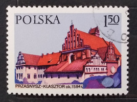 Архітектура Архитектура ^/--/^ Польша 1977 г - Пшаснышский монастырь, гаш ^_^^^ 1977 — Пшасниський монастир, гаш - фото фото фото
