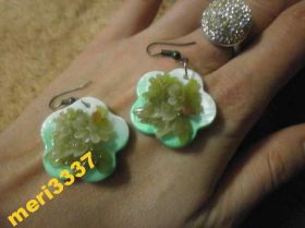 Сережки Серьги ^/--/^ ОЧЕНЬ КРАСИВЫЕ РАКУШКА НА НОВЫЙ ГОД РАСПРОДАЖА ^_^^^ Дуже красиві руки на новий рік - фото фото фото