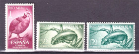 Фауна Фауна ^/--/^ NM Фауна Испания  - Рио Муни  1964 г  MNH - ^_^^^ NM Фауна Іспанія - Ріо Муні 1964 MNH - фото фото фото